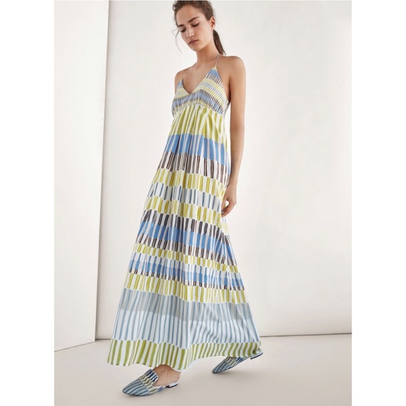 Massimo Dutti Dresses & Skirts - MASSIMO DUTTI Silk Maxi Dress SIZE 2